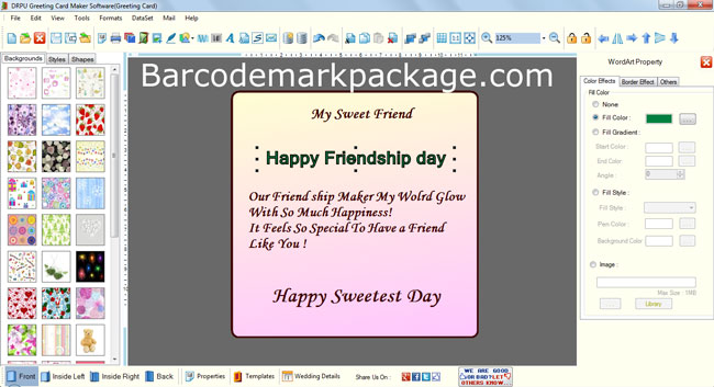 Greeting Cards Tool software