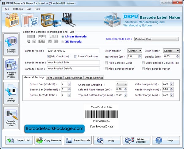 Warehousing Barcode screenshot