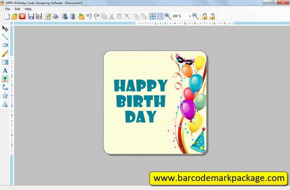 Screenshot of Birthday Invitation Cards